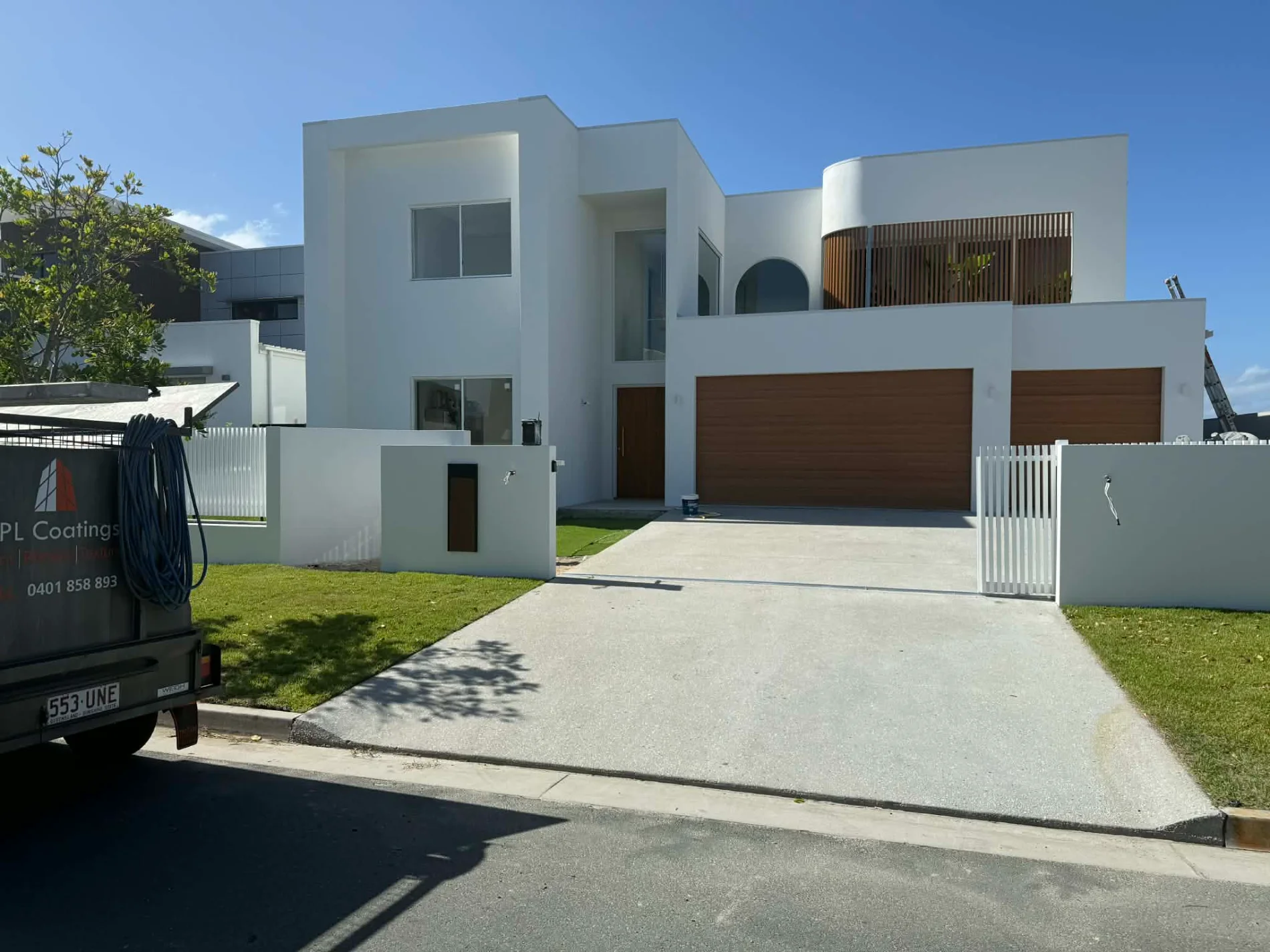 Rendering in Southport by DPL Coatings